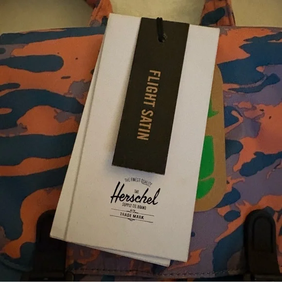 NEW Herschel Supply Company Camo Mini Backpack Recycled Flight Satin Retreat - Picture 7 of 11